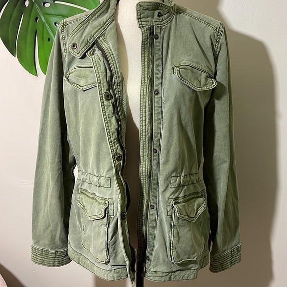 Lucky Brand Core Military Jacket size M - Picture 10 of 13